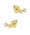 April Birthstone Silver Stud Earring STS-6799
